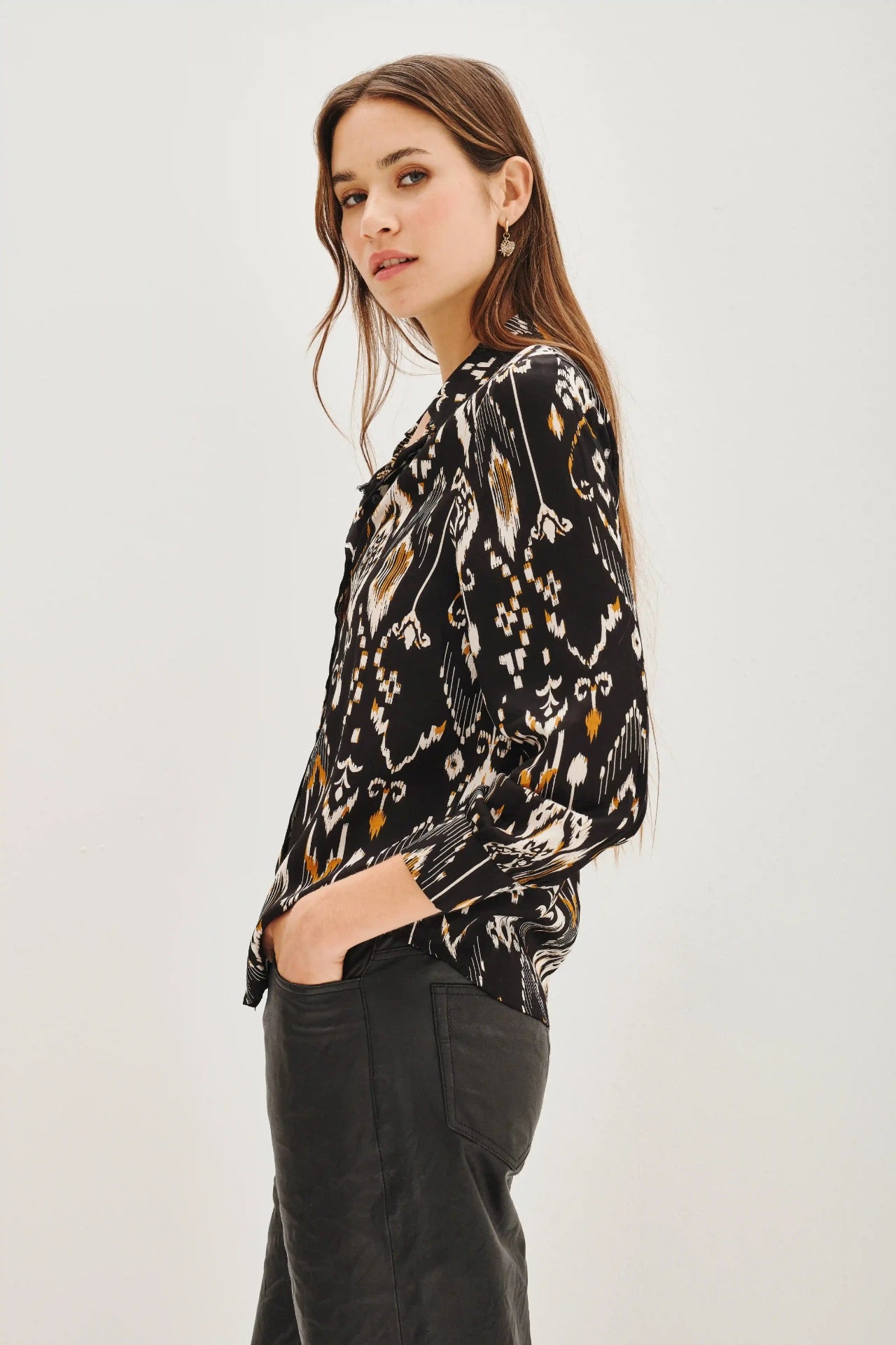 camisa hiroko ikat