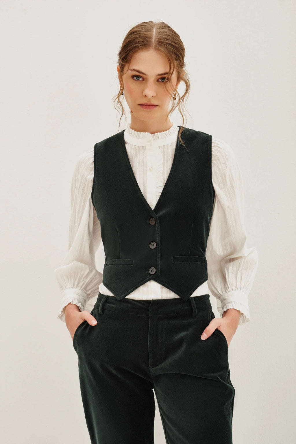 chaleco taylor velvet