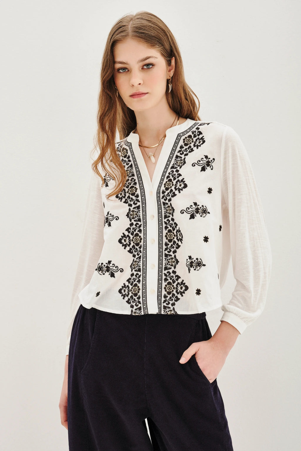 camisa amalita nomadic