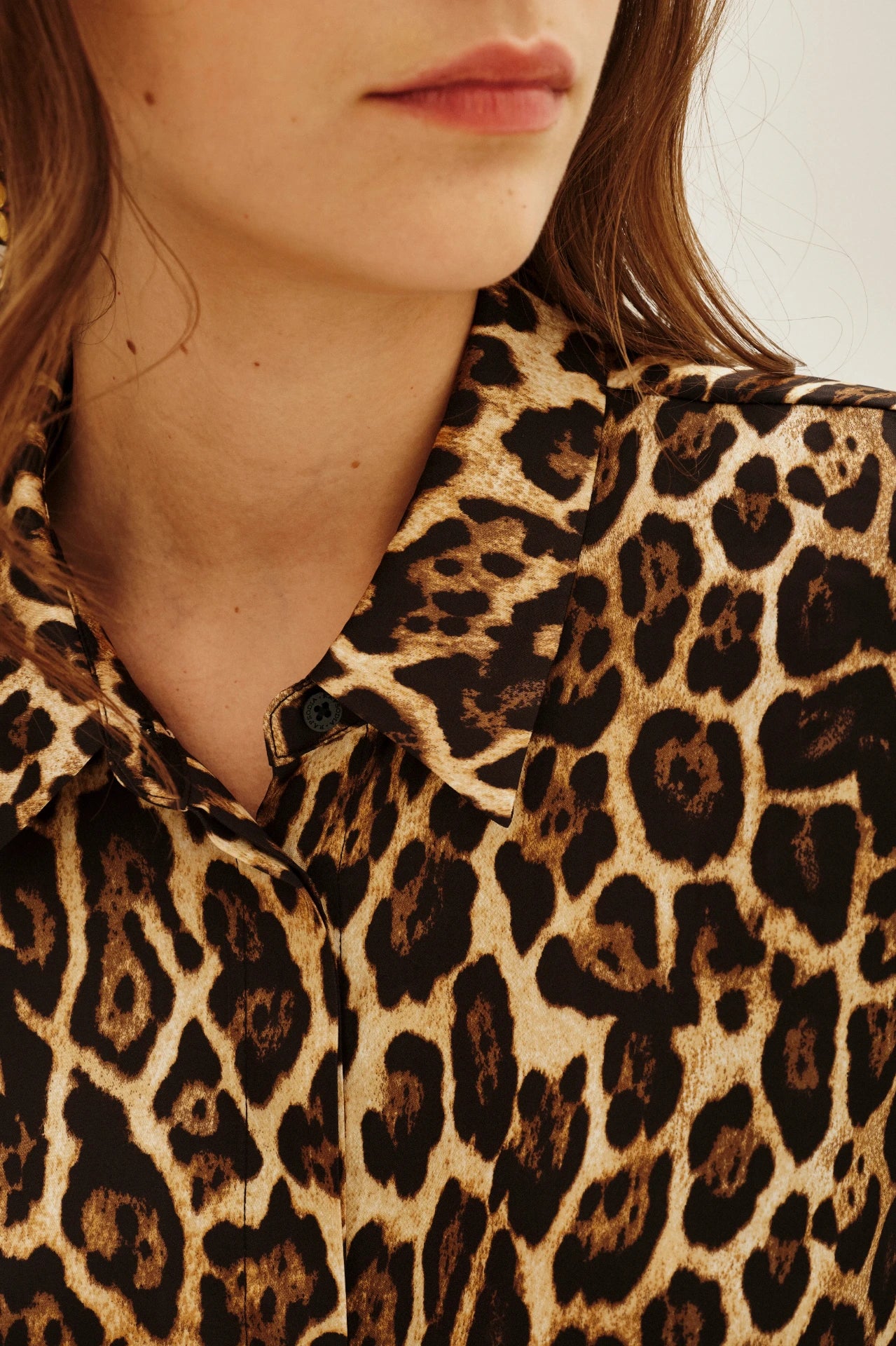 camisa cameron leopard