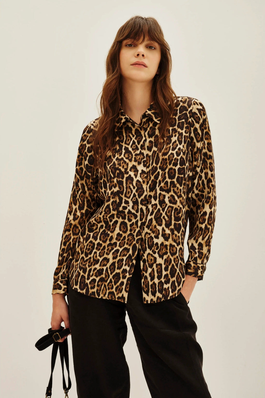 camisa cameron leopard