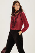 camisa gandha lurex