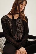 camisa gandha lurex