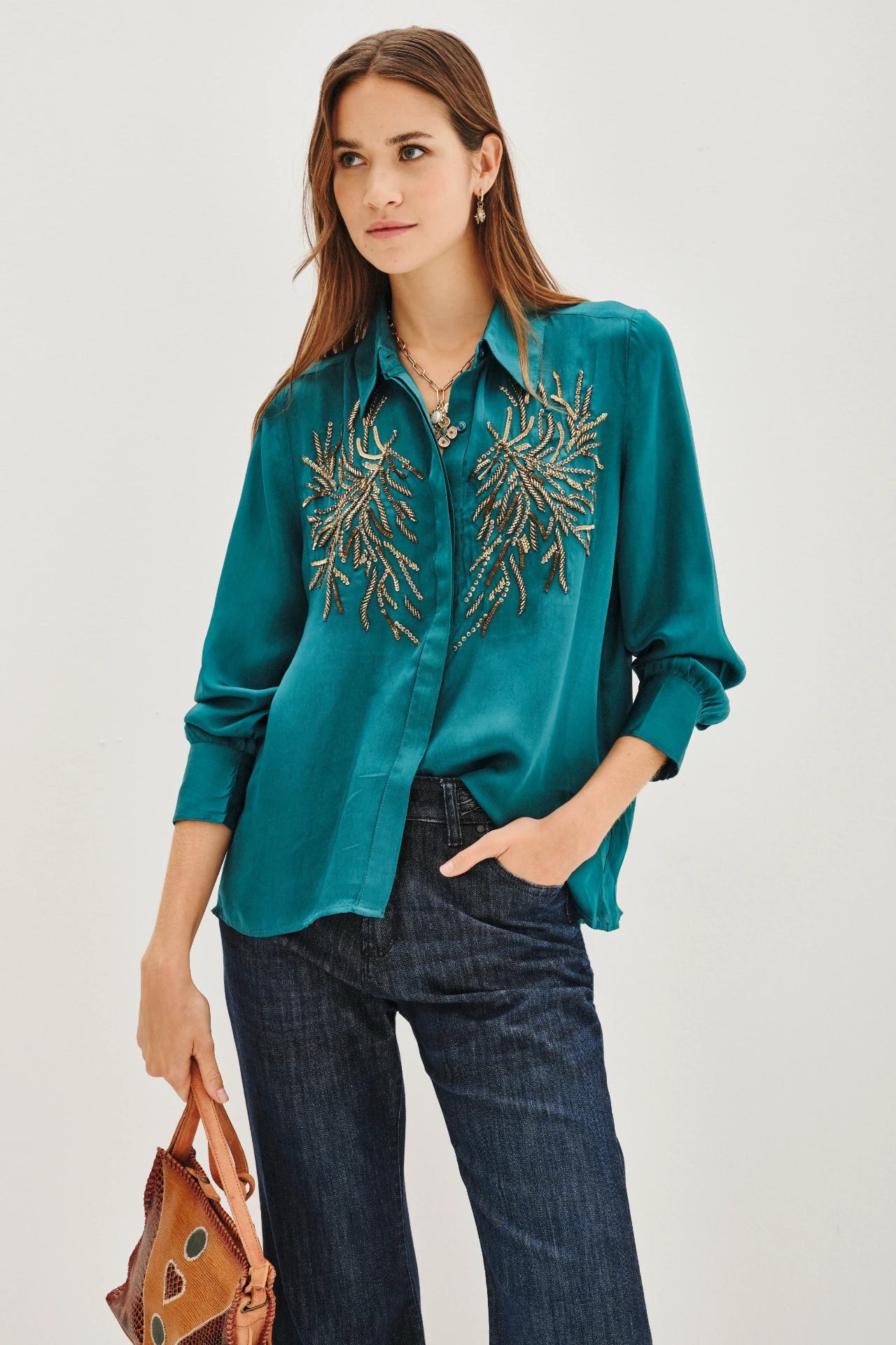 camisa gretel shine