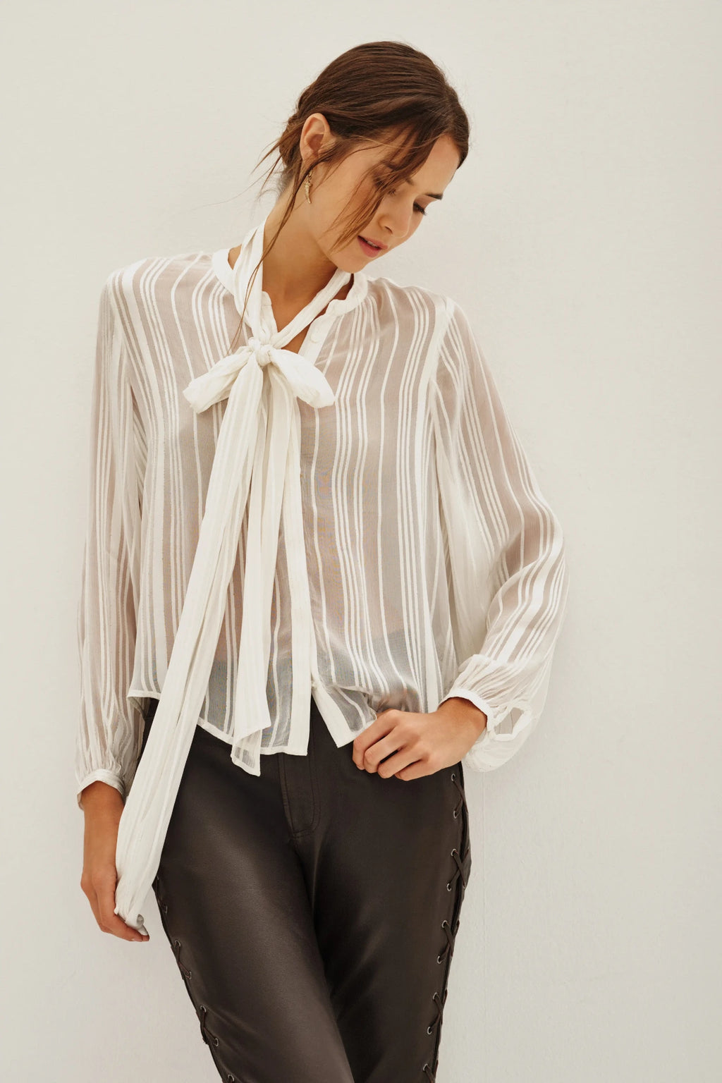 camisa maki scarf