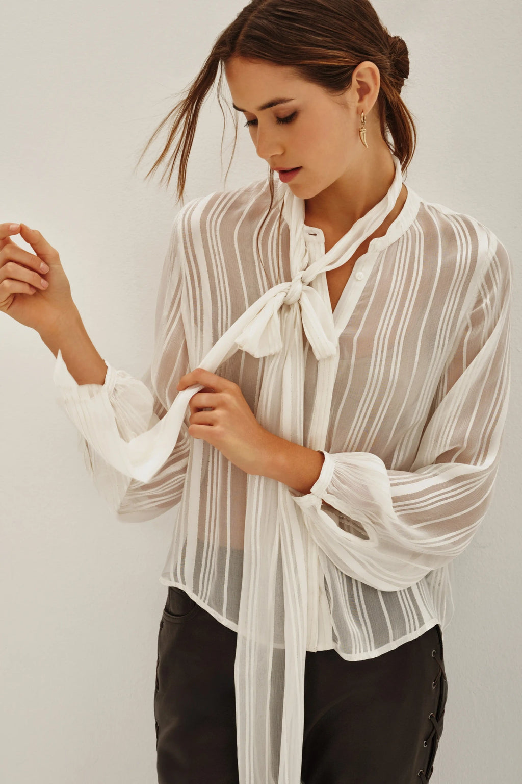 camisa maki scarf