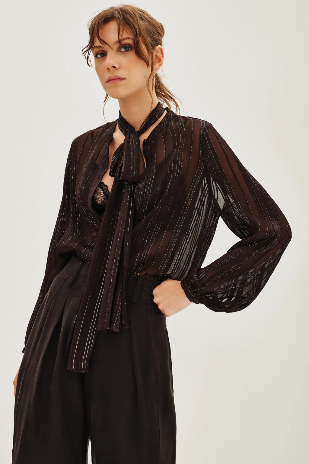 camisa maki scarf