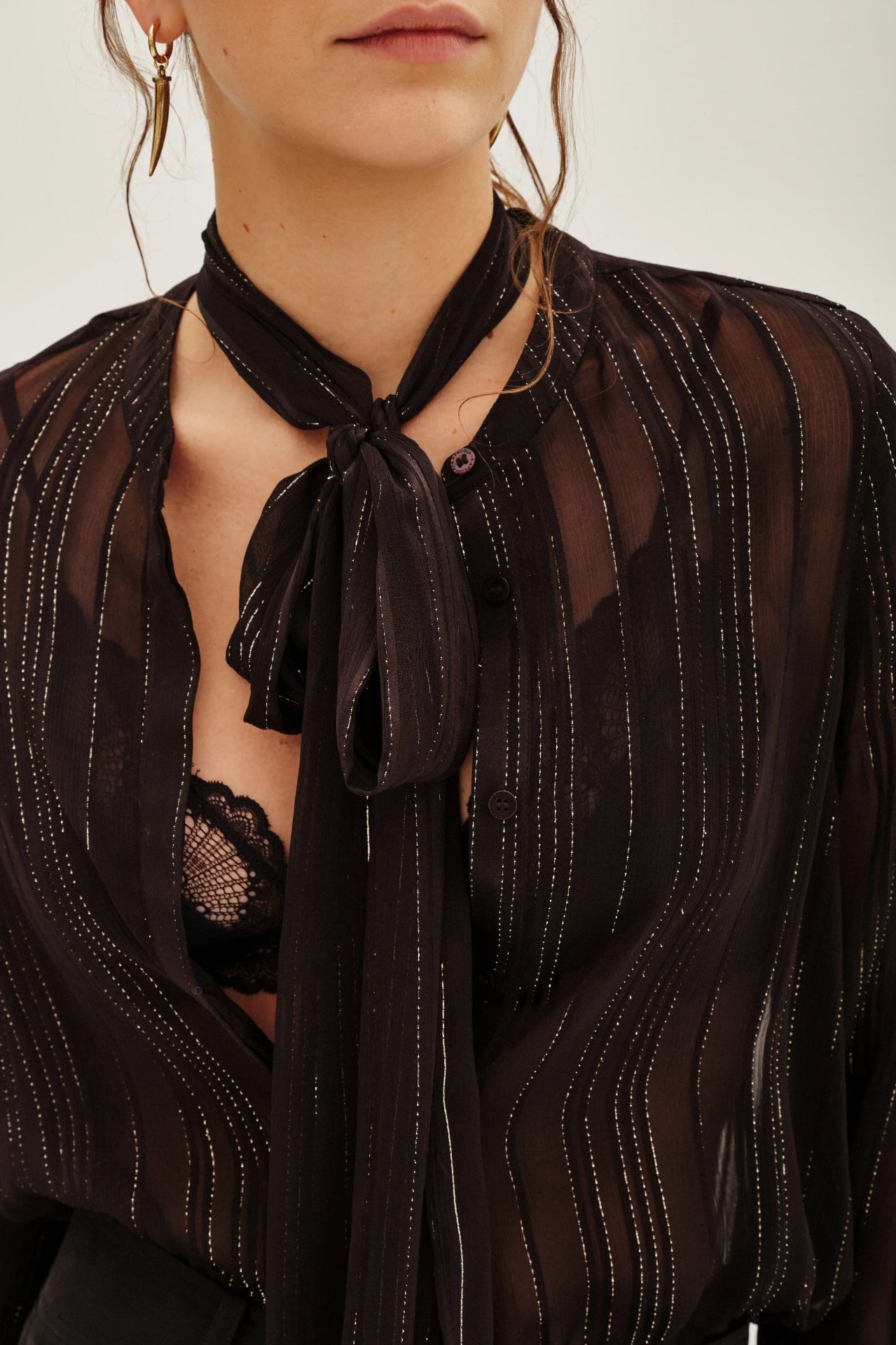 camisa maki scarf