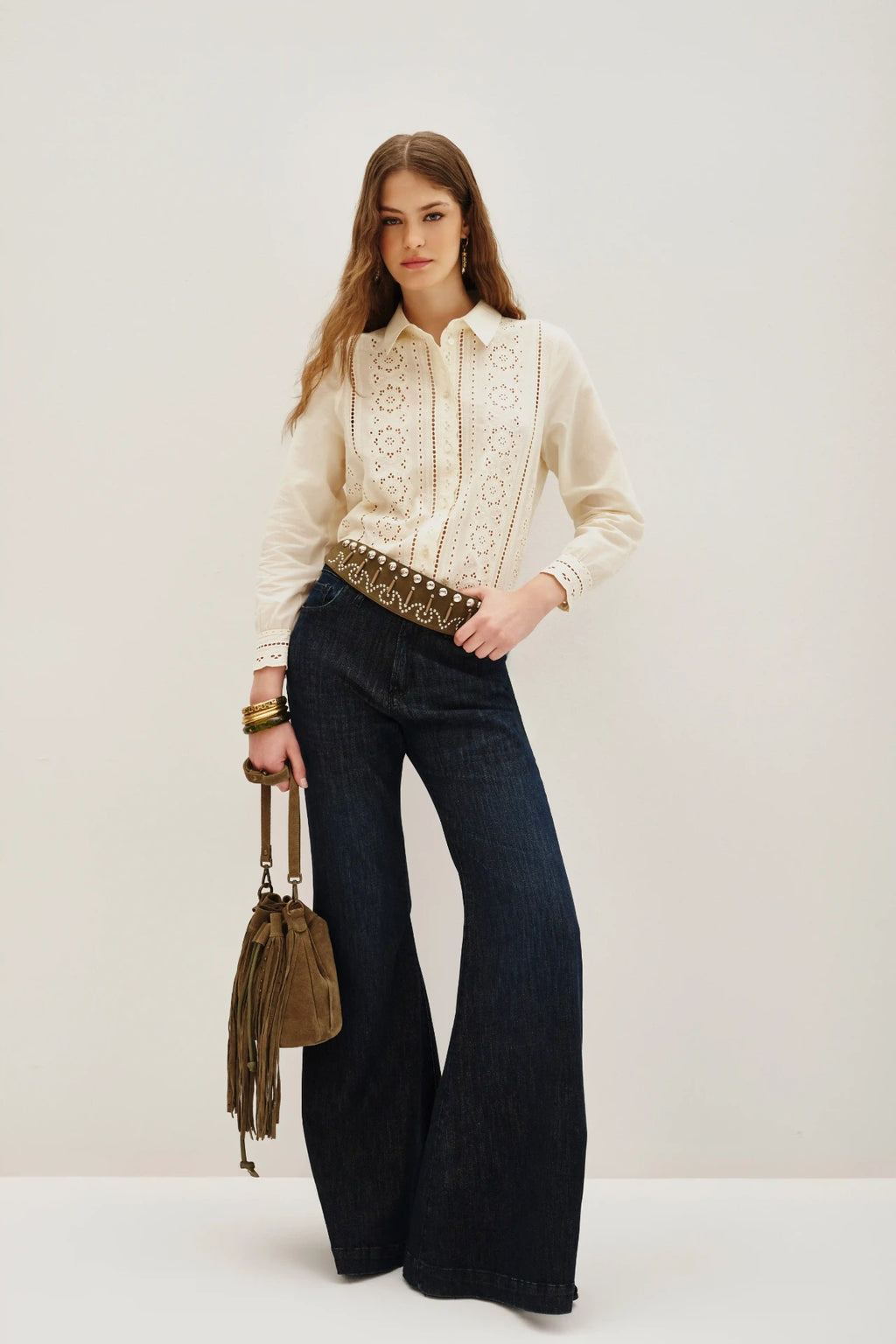 camisa pleats jaz
