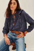 camisa sophie frills