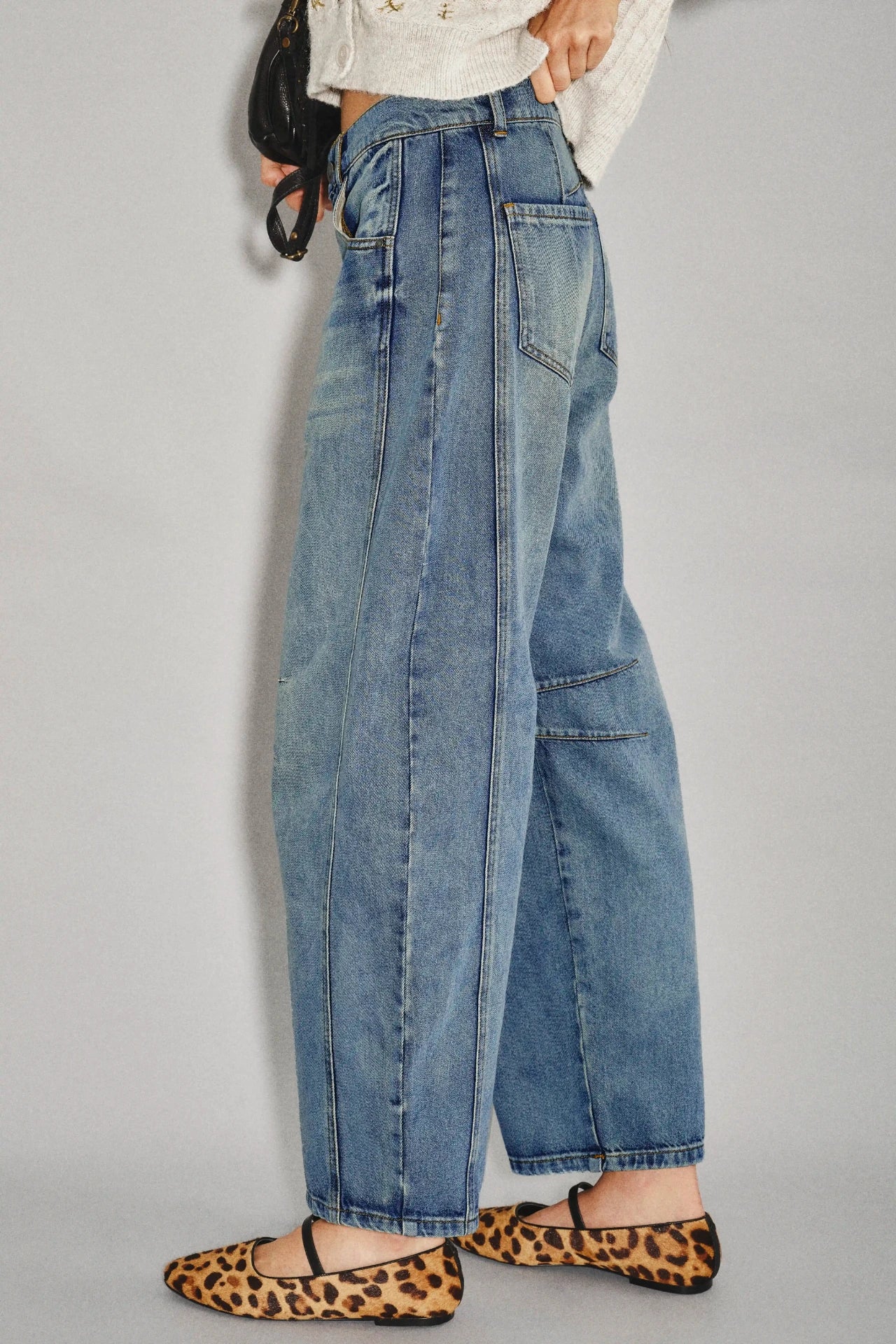 jean barrel blue new