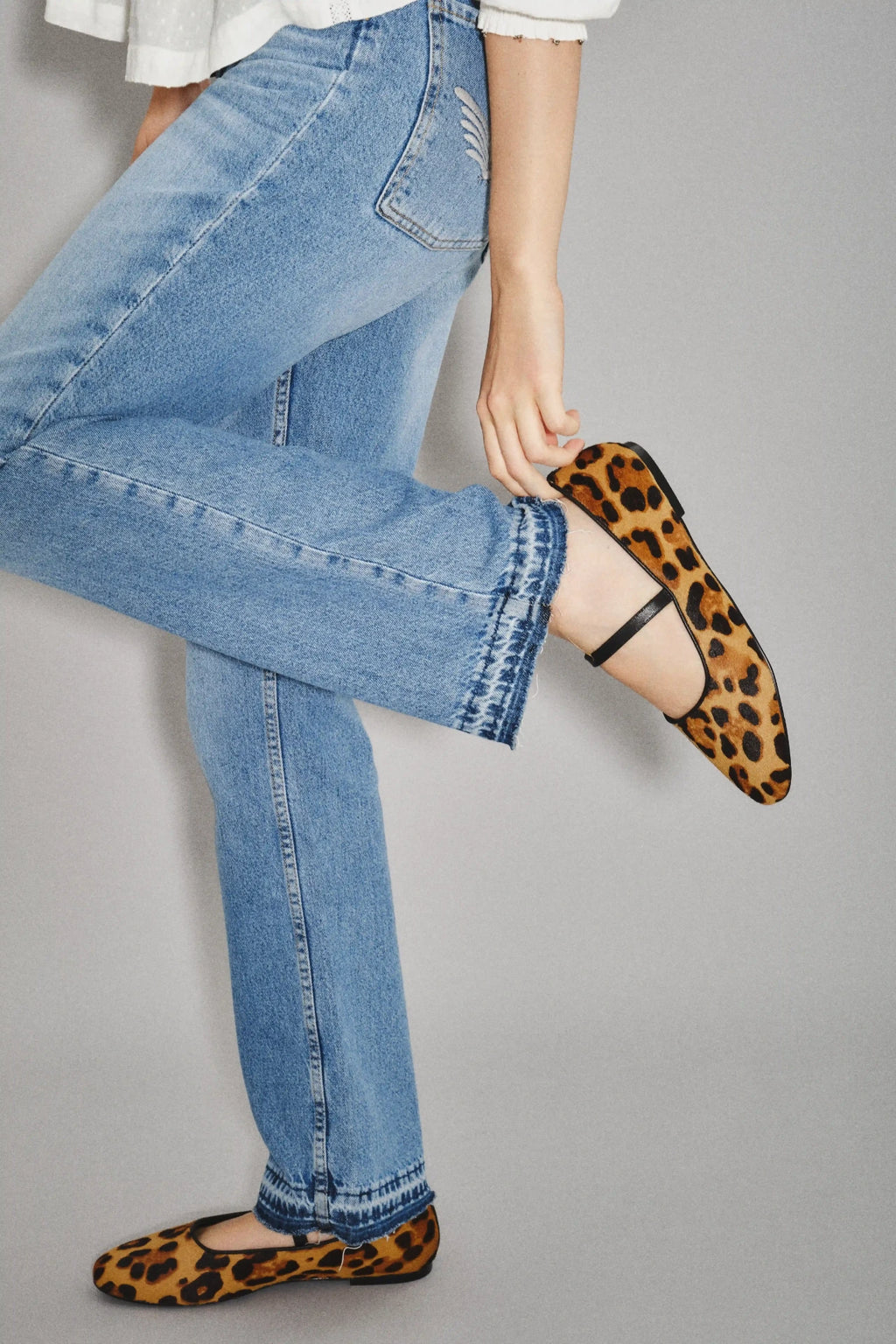 jean joe vintage blue twirl
