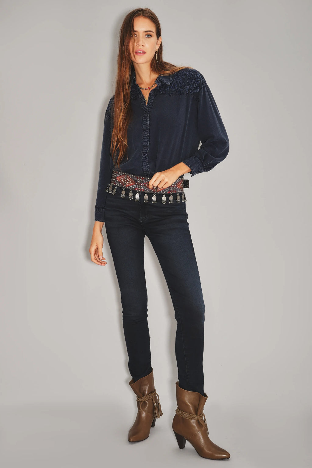 jean kate blue black