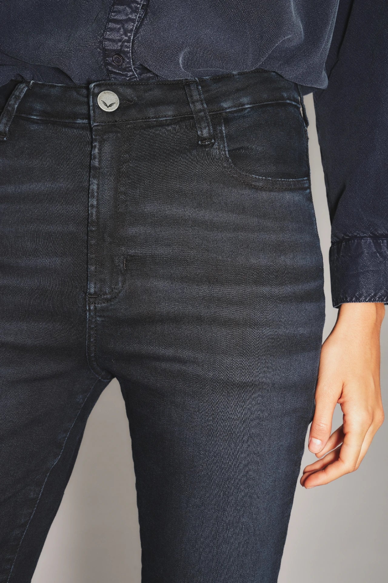 jean kate blue black