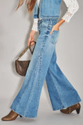 jean oxford patch blue