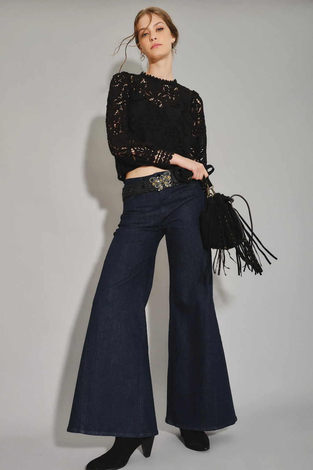 jean oxford patch raw