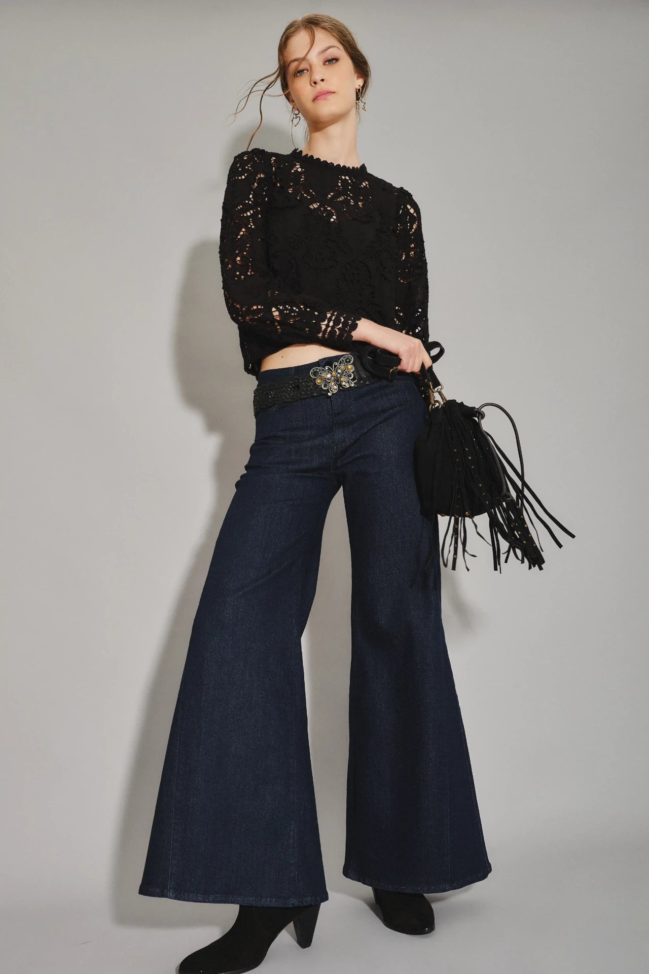 jean oxford patch raw