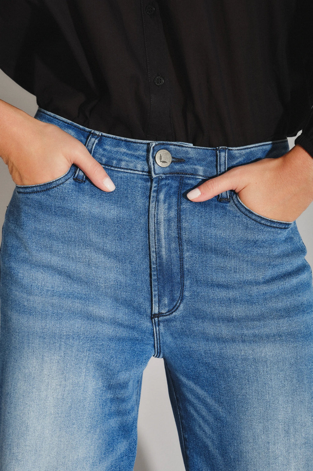jean palazzo light blue