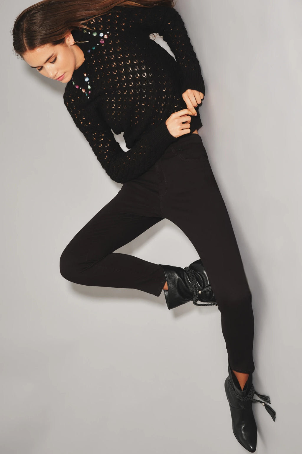 jean skinny black