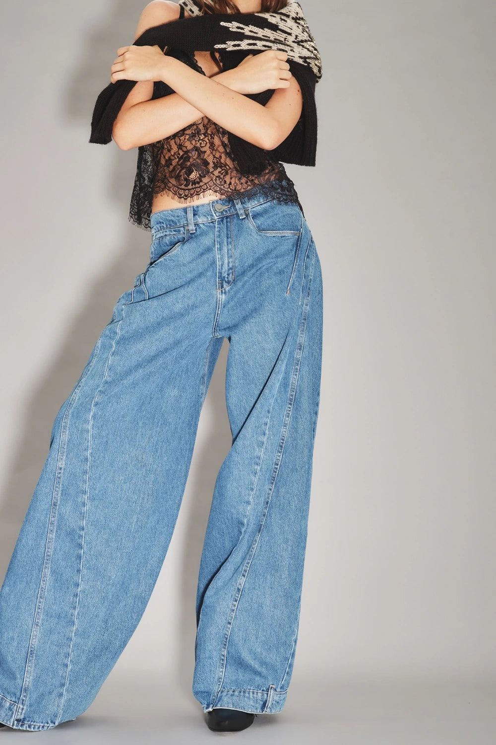 jean trash blue
