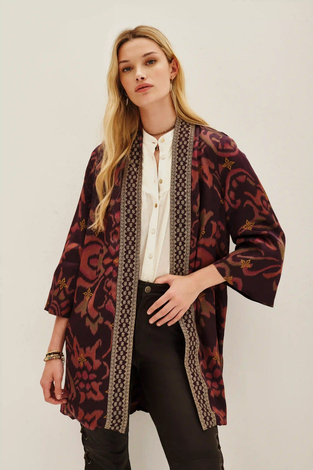 kimono kimono ikat