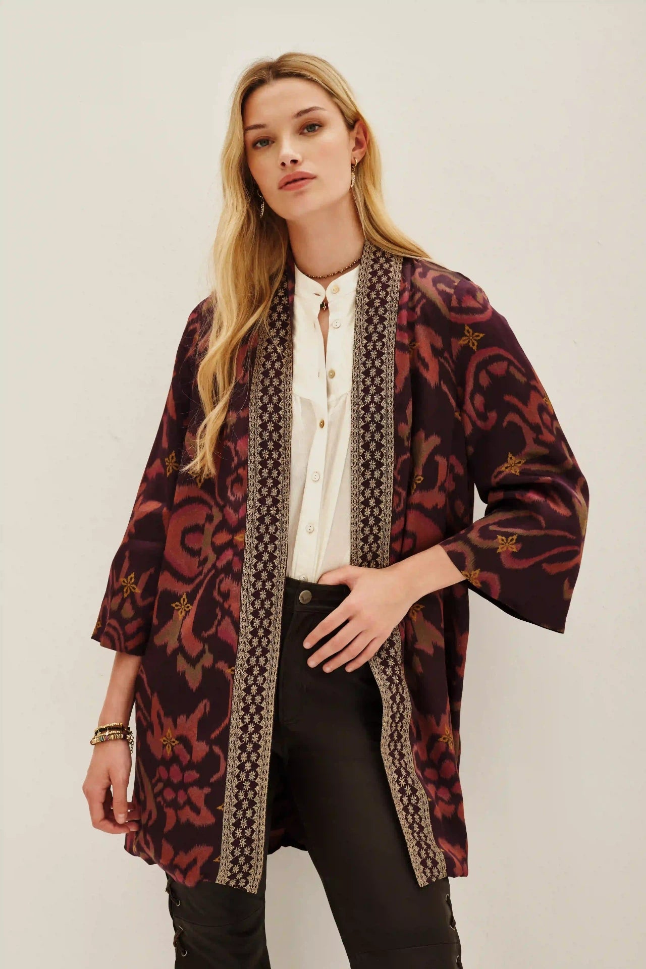 kimono kimono ikat
