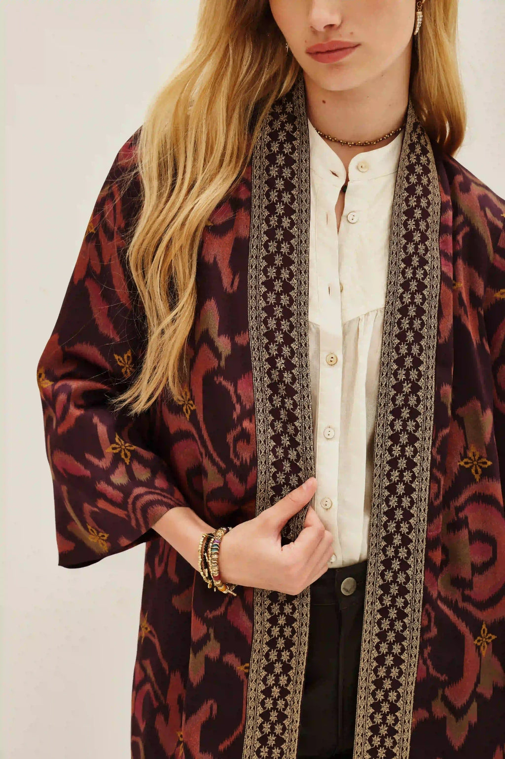 kimono kimono ikat