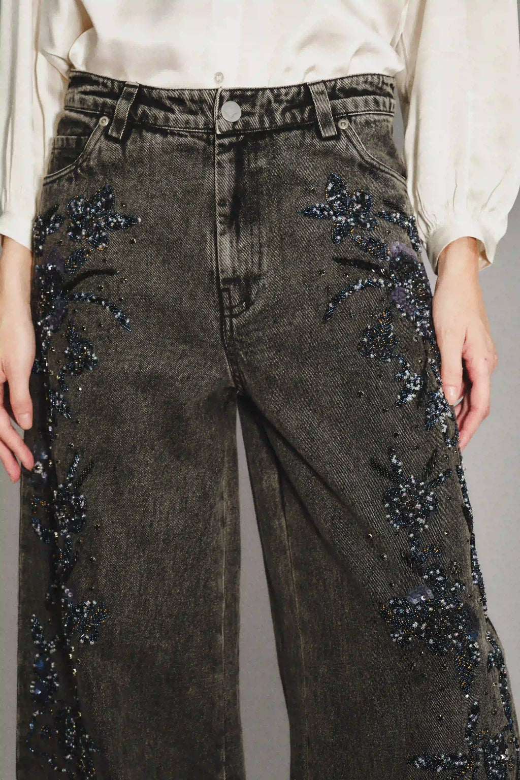 pantalon denim embro