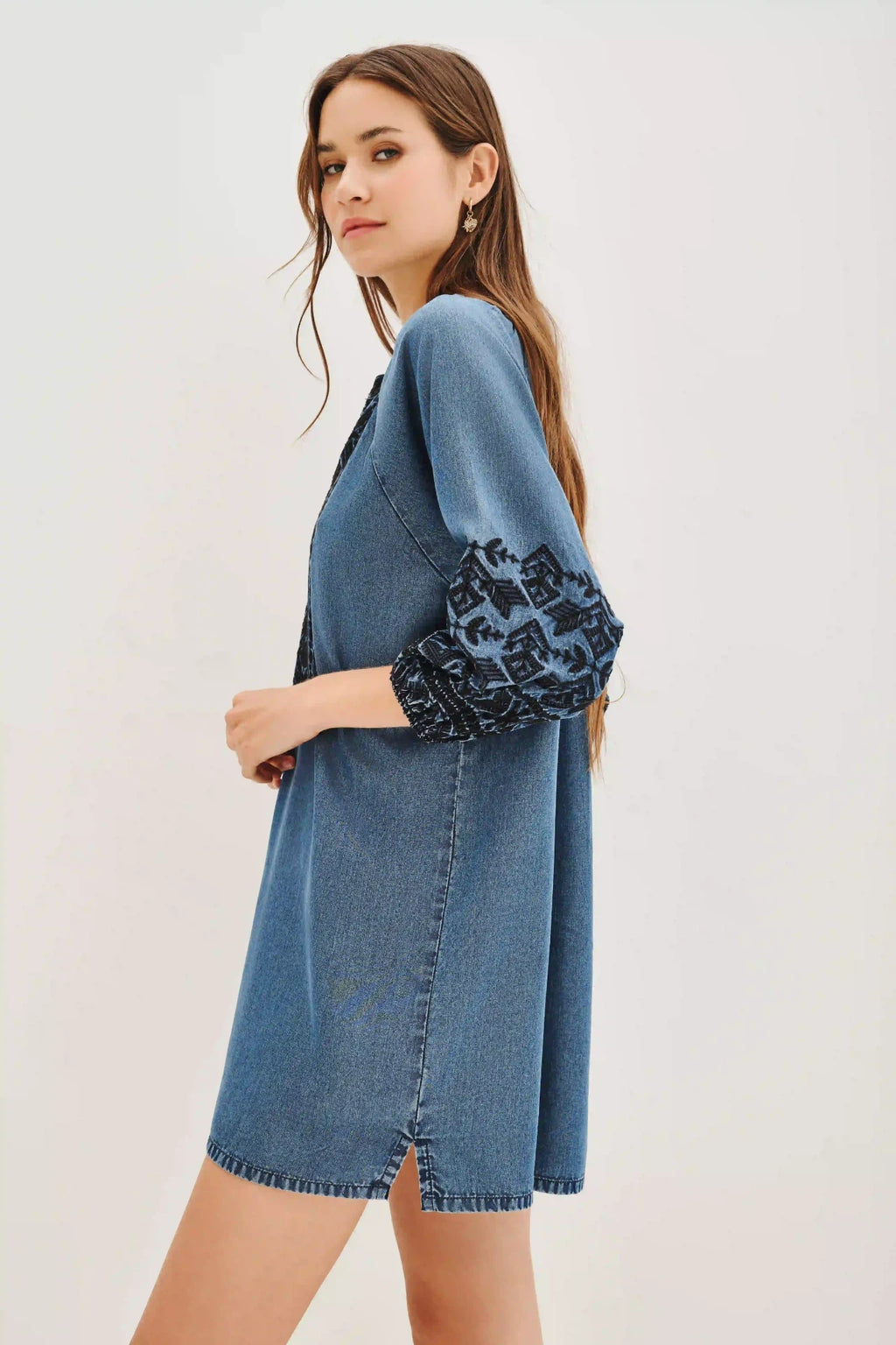 vestido jerry tencel