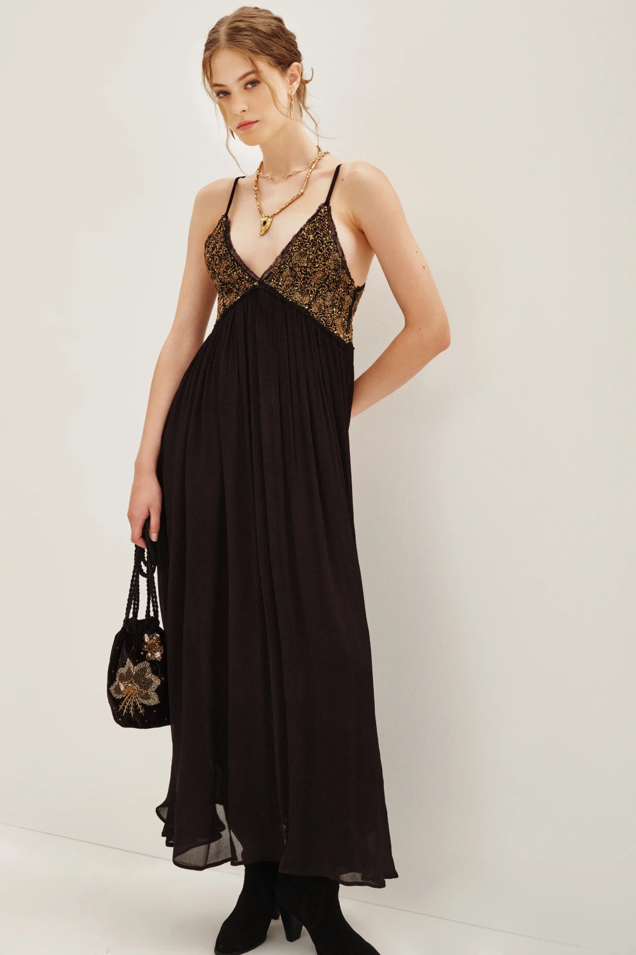 vestido murcia sequins
