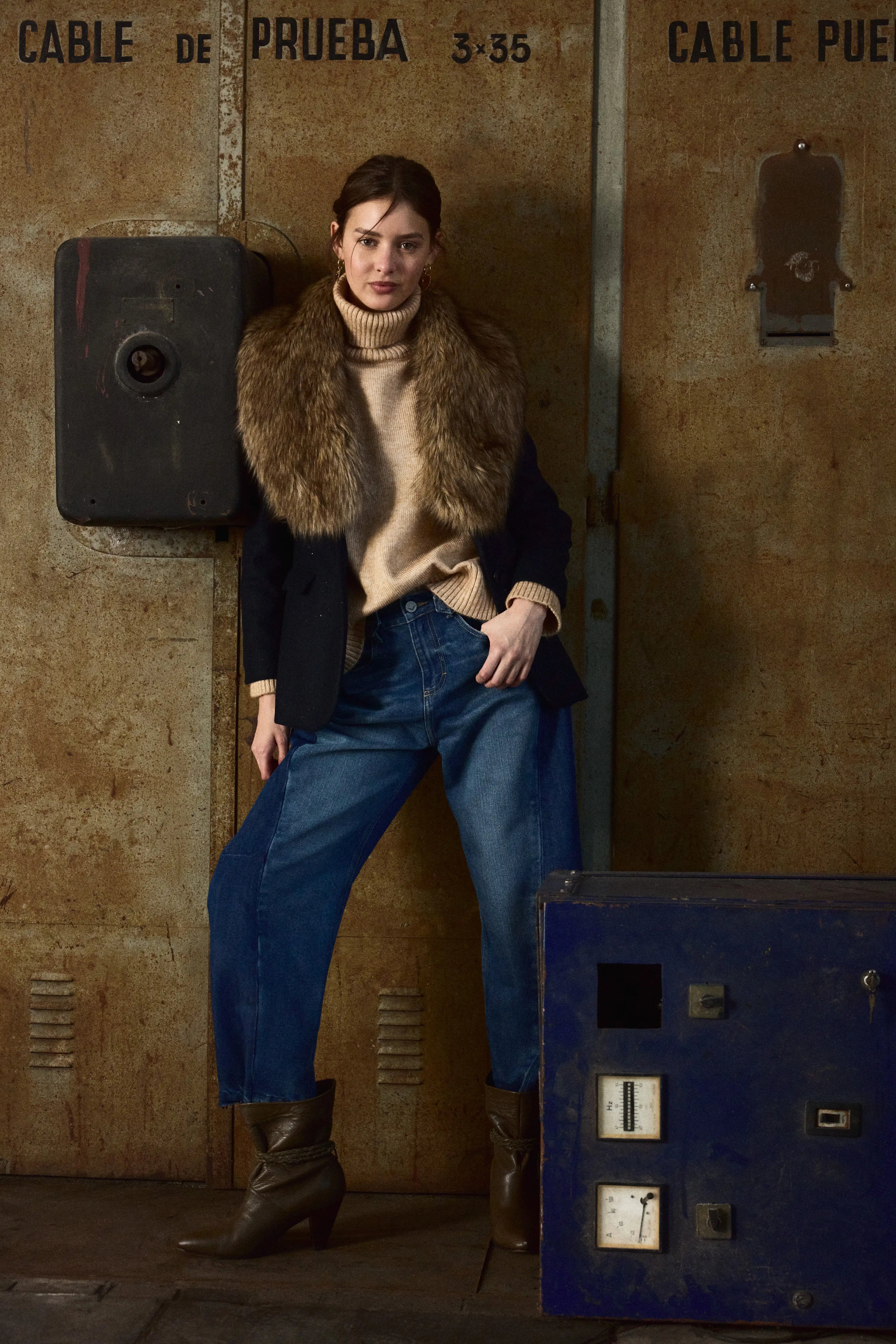 jean barrel mick blue